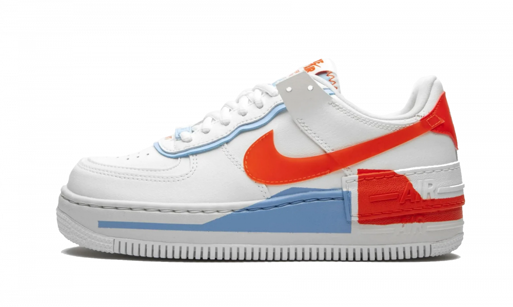 Nike air force cheap 1 low orange white